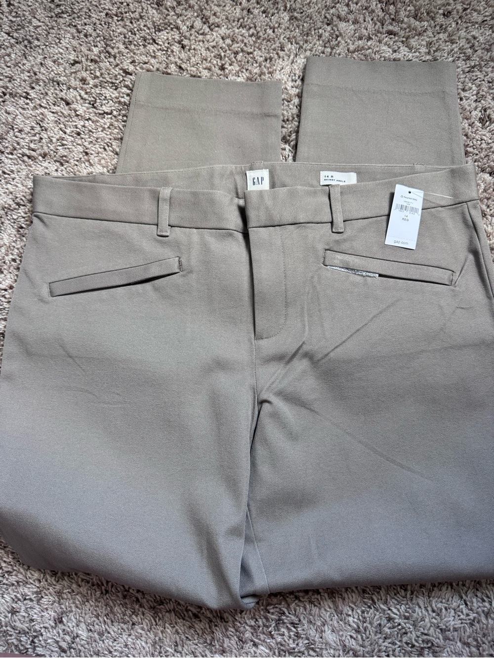 GAP Women’s  14 Regular Skinny Ankle Pants NWT
